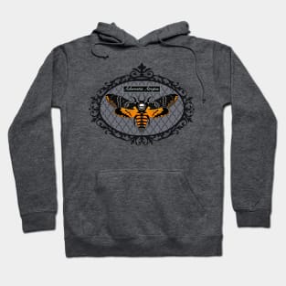 Death's Head HawkMoth Framed Hoodie